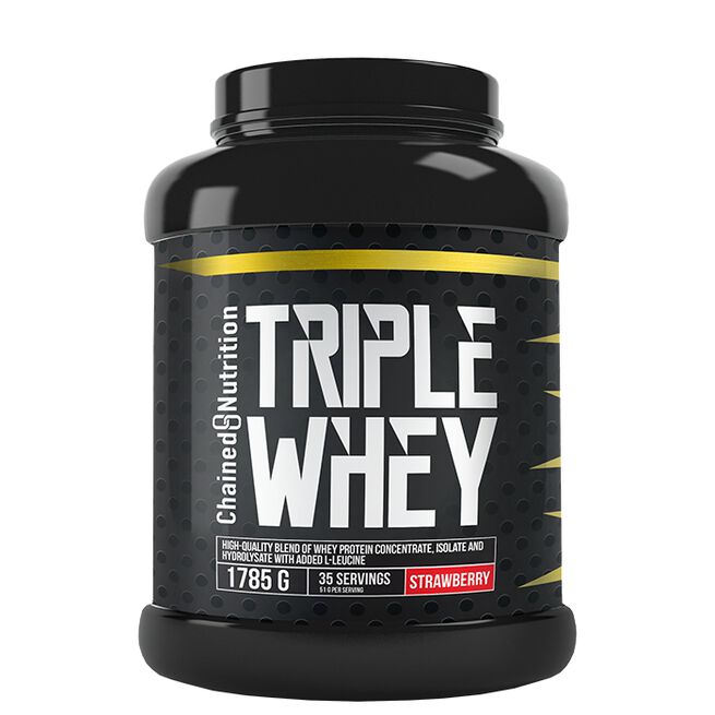 Triple Whey Vassleprotein 1785 g Strawberry